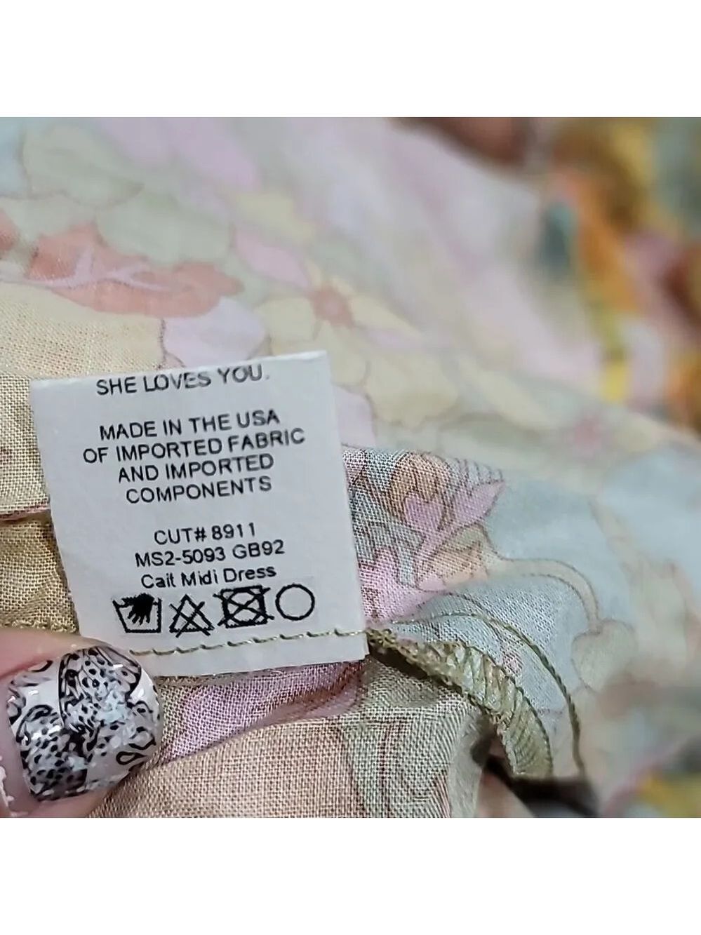 Show Me Your MuMu Cait Midi Dress - Picture 12 of 13